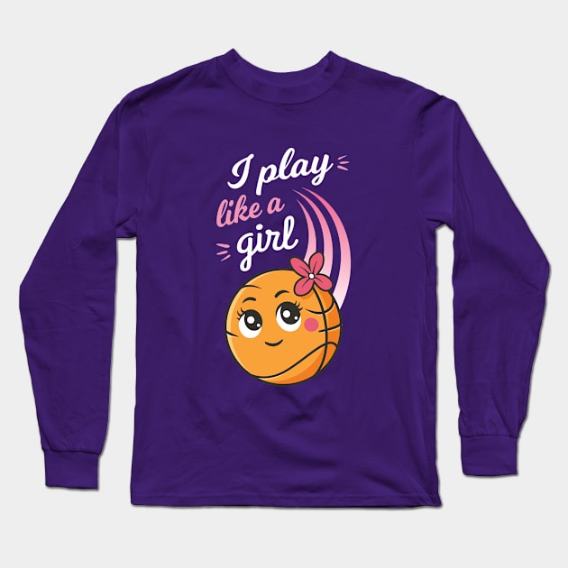 I Play Like a Girl Long Sleeve T-Shirt by zoljo